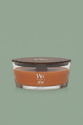 Bougie WoodWick Ellipse Safran Fumé