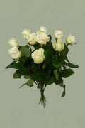 bouquet de roses blanche 10