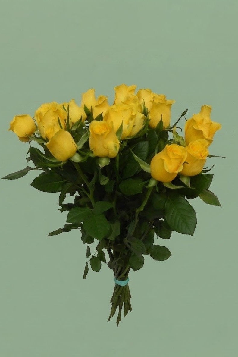 bouquet de roses jaune 20