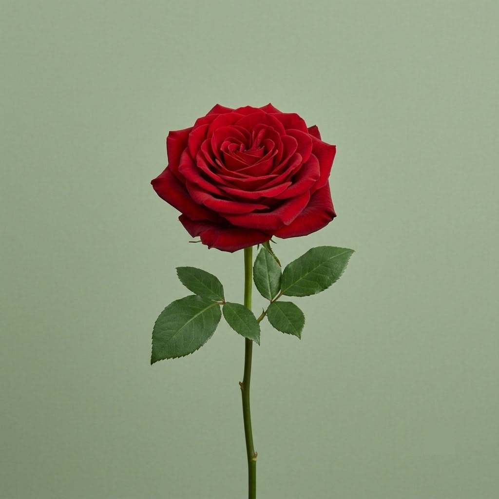 Rose rouge supplémentaire