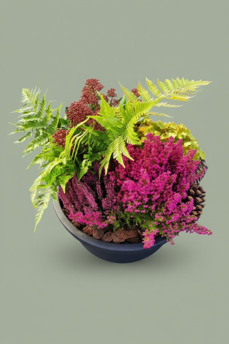 Jardinière d'automne Ronde