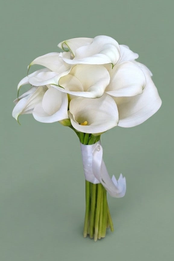 Bouquet de mariée de calas 001