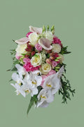 Bouquet de mariée avec chute 007