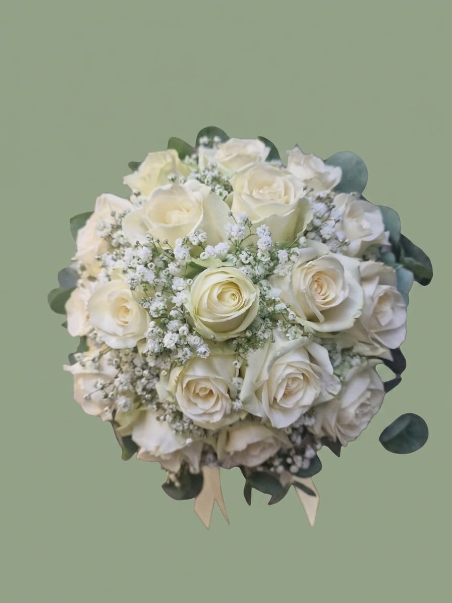 Bouquet de mariée classique 001