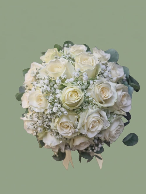 Bouquet de mariée classique 001