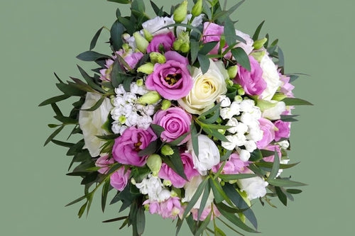 Bouquet de mariée classique 013