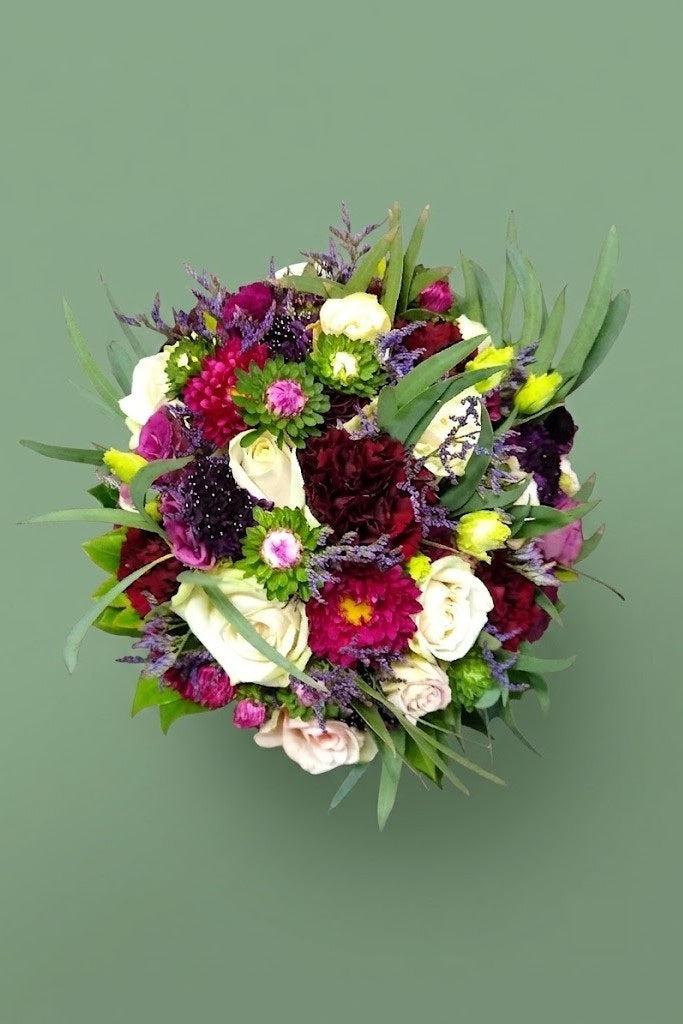 Bouquet de mariée coloré 003