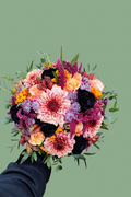 Bouquet de mariée coloré 006