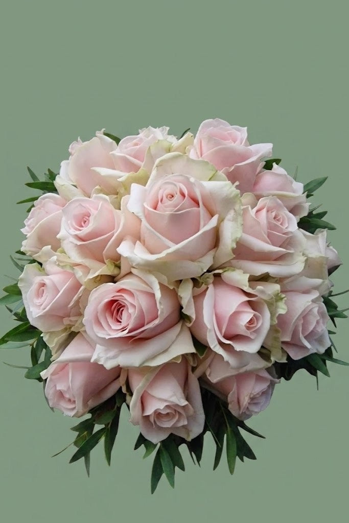 Bouquet de mariée en roses 002