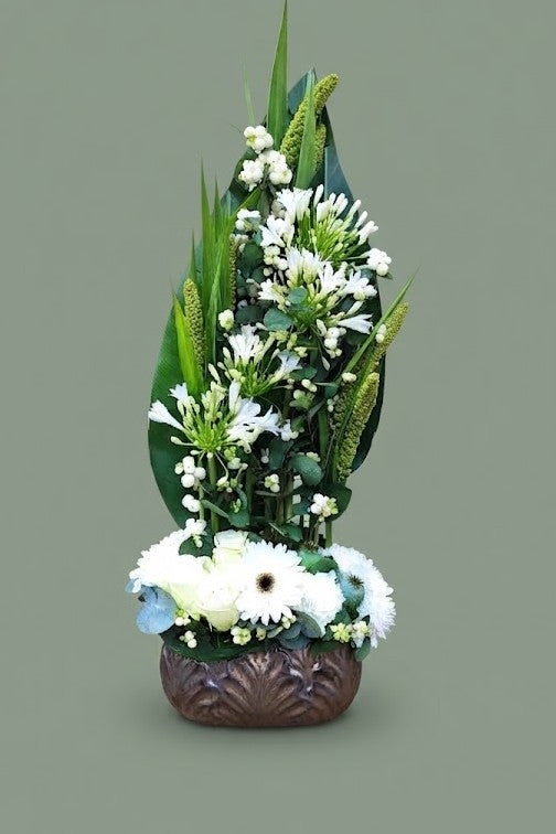 Montage de fleurs hauteur 009