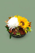 Montage de fleurs automnal 002